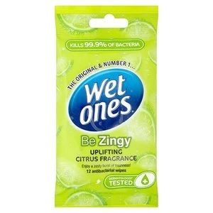 Image of Wet Ones Wipes Cleansing Travel Pack x 12
