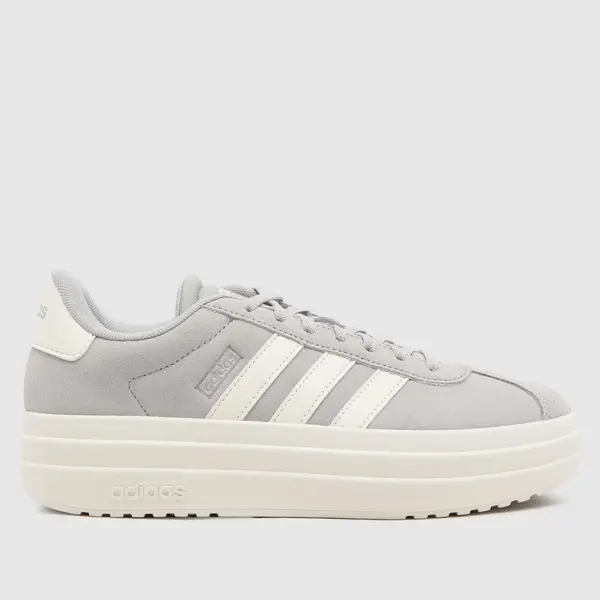 Image of adidas vl court bold trainers in light grey