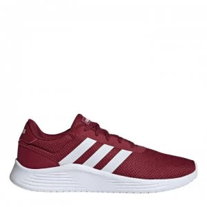 Image of adidas Lite Racer 2.0 Mens Trainers - Burgundy/White
