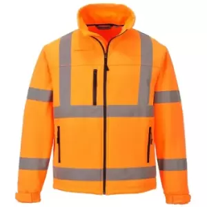 Image of Portwest - S424ORRL - sz L Hi-Vis Classic Softshell Jacket (3L) - Orange - Orange