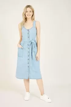 Image of Denim 'Vanasia' Shirt Dress
