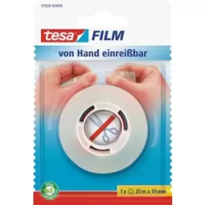 Image of tesa 19 mmx25 m (BxL) einseitig klebend 57520-00000-02 Tesa film Transparent (L x W) 25 m x 19mm