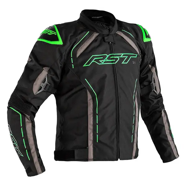 Image of RST S-1 Jacket Black Green Grey Size 48