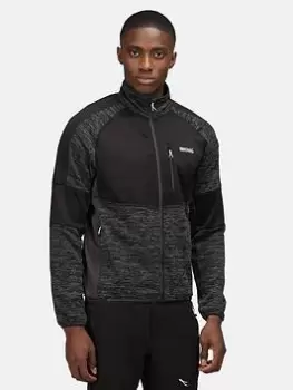 Image of Regatta Coladane Ii Fleece, Black, Size S, Men