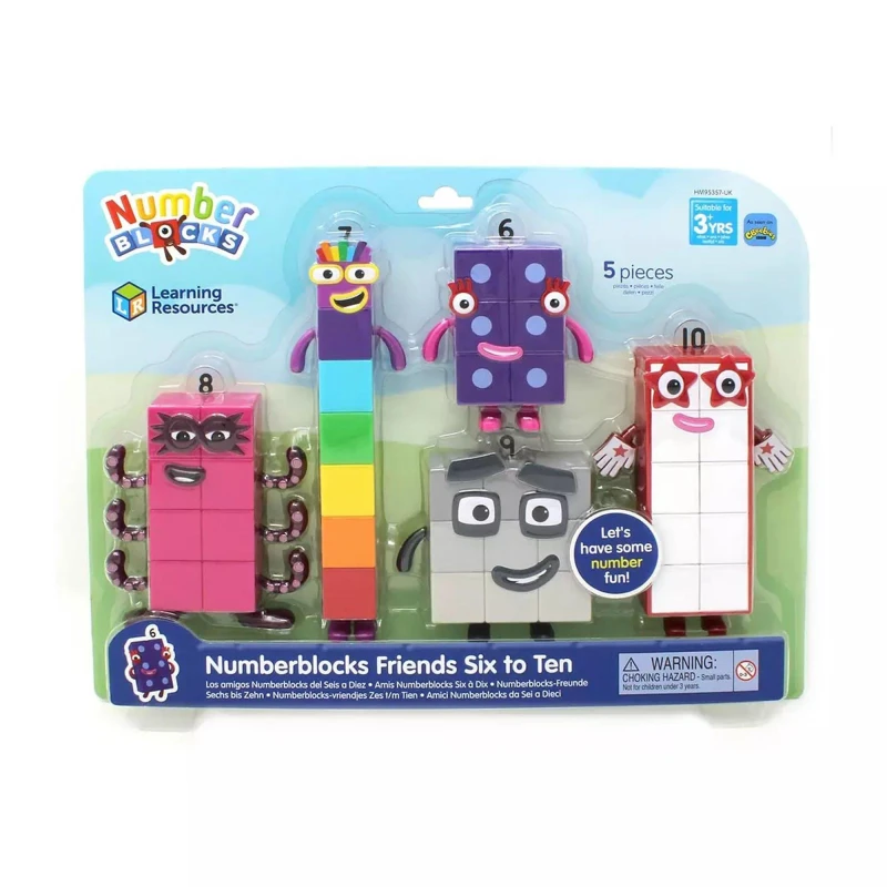 Image of Numberblocks Friends Six to Ten By Learning Resources - Ages 3+