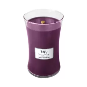 Image of Woodwick Spiced Blackberry Scented Candle 609g