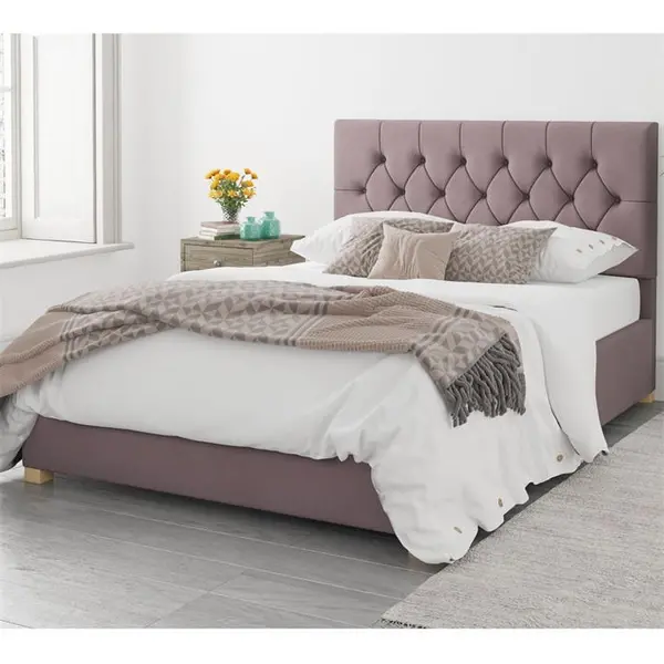 Image of Aspire Olivier Ottoman Storage Bed - Pink King