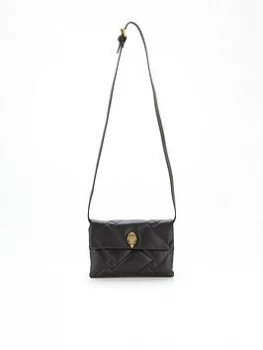 Image of Kurt Geiger London Medium Kensington Soft Crossbody Bag - Black
