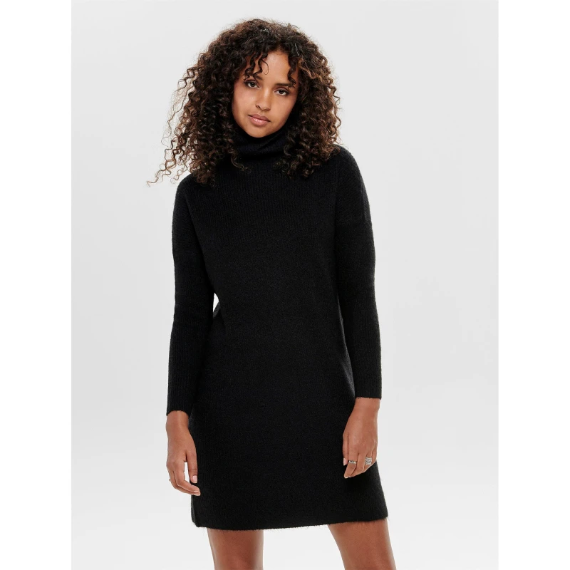 Image of Only Womens Cowl Neck Jumper Dress Black female M