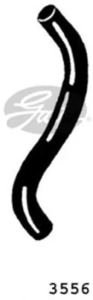 Image of Curved Radiator Hose 290mm X 24 Gates 3556