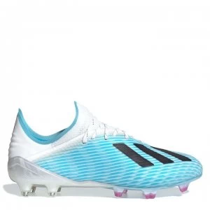 Image of adidas X 19.1 Football Boots Firm Ground - Cyan/Black