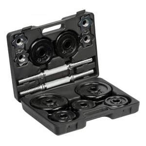 Image of Everlast 18KG Dumbbell Set - -