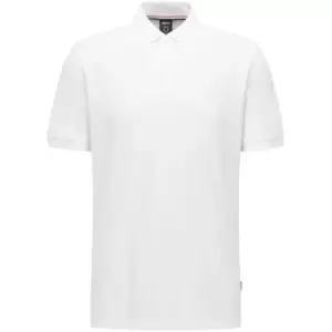 Image of Boss Pallas Polo Shirt - White