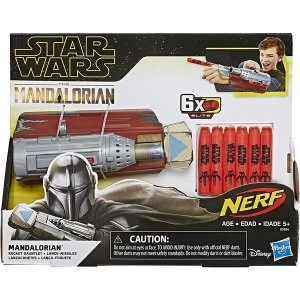 Image of The Mandalorian (Star Wars) Rocket Gauntlet NERF Toy