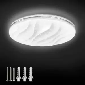 Image of ExtraStar 24W LED Wave Ceiling Light, 38cm (dia), 6500K Daylight