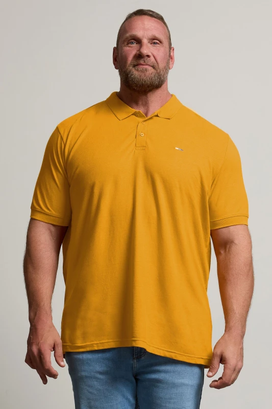Image of BadRhino Core Polo Shirt Mustard