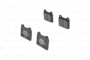 Image of Bosch 0986460113 BP495 Brake Pad Set Disc Brake Front Axle