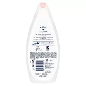 Image of Dove Purely Pampering Almond Cream Bath Soak 450ml