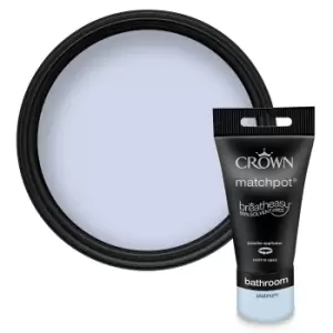 Image of Crown Breatheasy Bathroom - Platinum - Mid Sheen Paint - 40ml