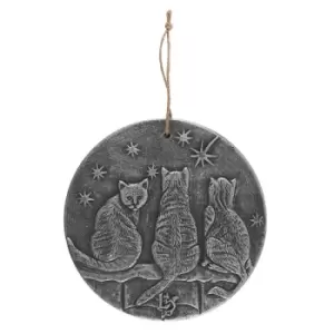 Image of Wish Upon A Star Terracotta Plaque by Lisa Parker