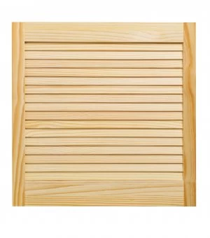 Image of Wickes Internal Closed Louvre Door Pine 610 x 610mm