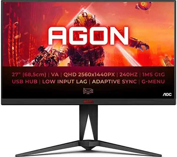 Image of AOC 27" AG275QZN/EU Quad HD Gaming LCD Monitor