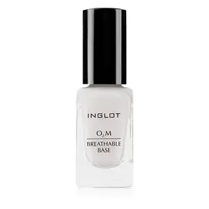 Image of Inglot Breathable Base Nail Coat Enamel Clear