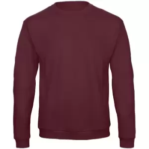 Image of B&C Adults Unisex ID. 202 50/50 Sweatshirt (L) (Burgundy)