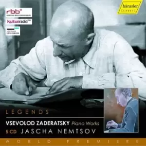 Image of Vsevolod Zaderatsky Piano Works by Vsevolod Zaderatsky CD Album