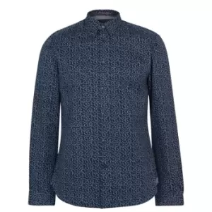 Image of Ted Baker Marlow Shirt - Blue