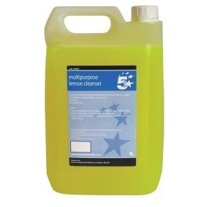 Image of 5 Star Facilities 5 Litre Concentrated Multipurpose Cleaner Lemon