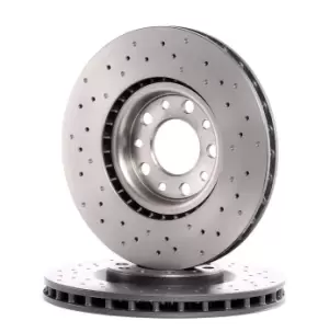 Image of BREMBO Brake disc 09.9363.2X Brake rotor,Brake discs FIAT,ALFA ROMEO,JEEP,500X (334_),159 Sportwagon (939),GIULIETTA (940),159 (939),Brera (939_)