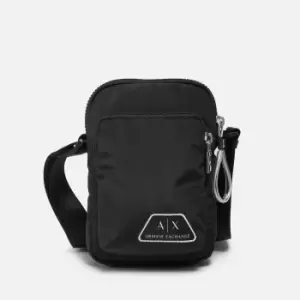 Image of Armani Exchange Mens Cross Body Bag - Black