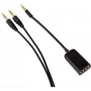 Image of Groov-e GVAC2BK 3.5mm Audio Cable Set