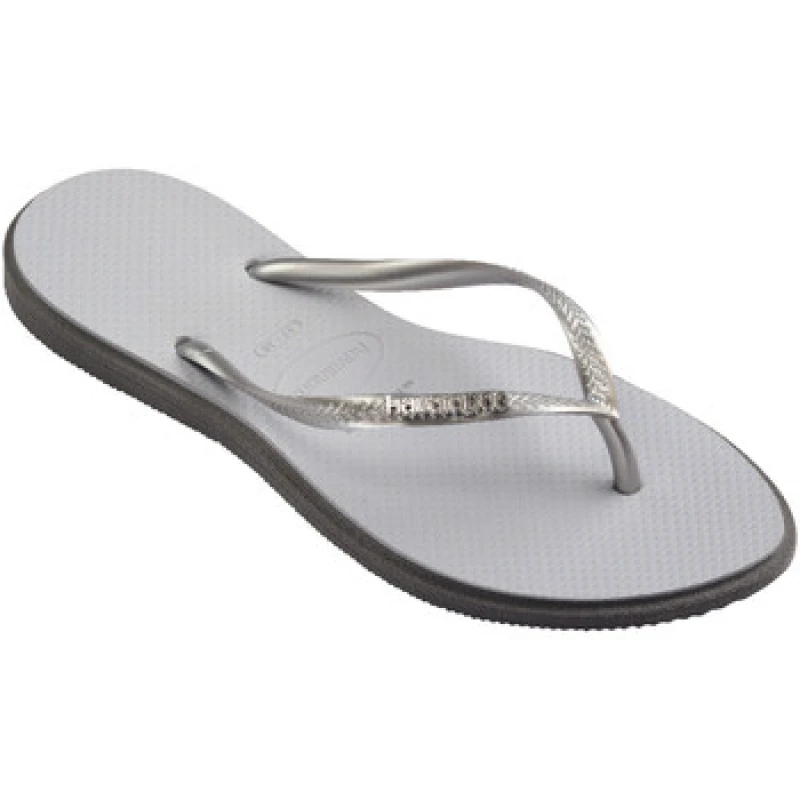 Image of Havaianas Havaianas Slim Pnt Ld54 Flip Flops 3/4 35/36 Grey 22003602230