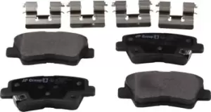 Image of JP GROUP Brake pad set JP GROUP 3563701110 Brake pads,Brake pad set, disc brake HYUNDAI,KIA,SSANGYONG,Tucson (TL, TLE),i40 CW (VF),i30 (GD)