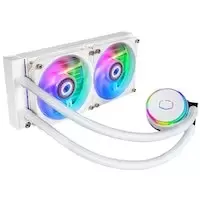 Image of Cooler Master MasterLiquid PL240 Flux White All In One CPU Cooler - 240mm
