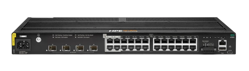 Image of HPE Aruba Networking CX 4100i 24p 1GbE 20p Class4 POE and 4p Class6 Po