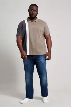 Image of Plus Bootcut Mid Blue Jeans