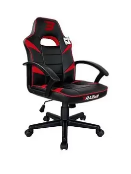Image of Brazen Valor Mid Back PC Gaming Chair - Red