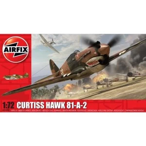 Image of Curtiss Hawk 81-A-2 1:72 Series 1 Air Fix Model Kit