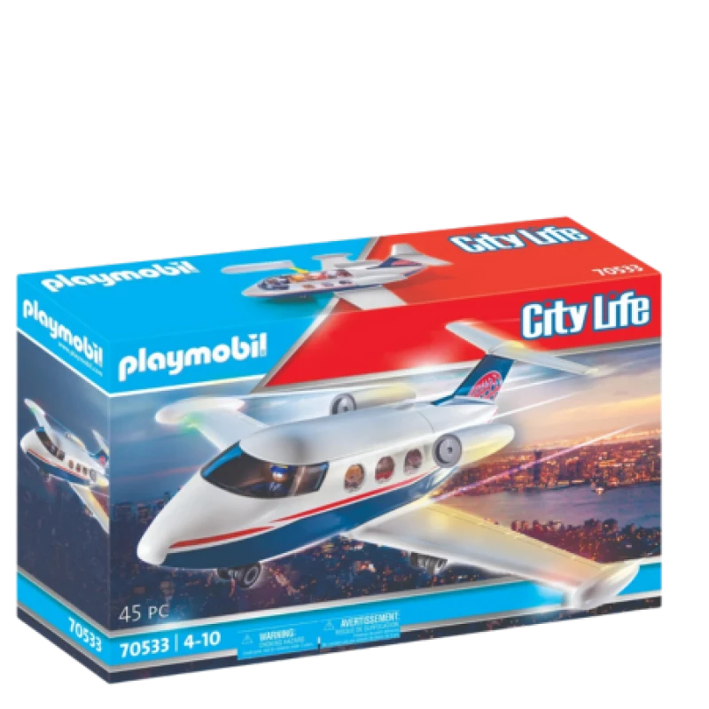 Image of Playmobil City Life Private Jet 70533