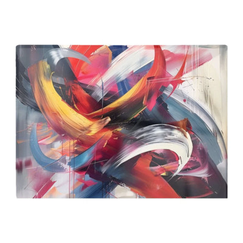 Image of Warren Reed Designer Swirling Symphony Of Colours Chopping Board