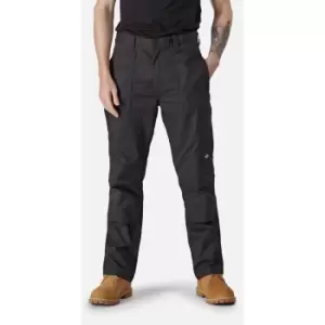 Image of Dickies Workwear Mens Action Flex Work Trousers (30S) (Black)