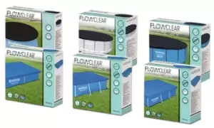 Image of Bestway Flowclear Swimming Pool Solar Cover: 2.59m x 1.7m