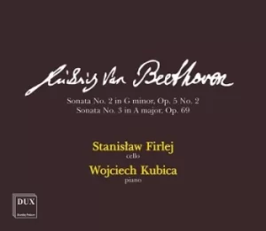 Image of Ludwig Van Beethoven Sonata No 2 in G Minor Op 5 No 2/ by Ludwig van Beethoven CD Album