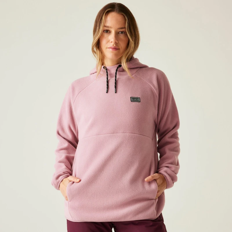 Image of Womens hooded fleece Dare 2B Snowburst Rose Female 46
