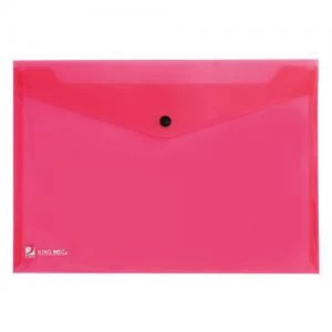 Image of Rexel Pull Popper Folder A4 Red - Outer carton of 5