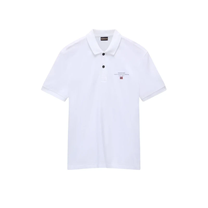 Image of Polo shirt Napapijri Elbas 4 Blanc Male M