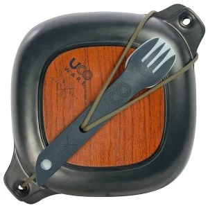 Image of UCO 5 Piece Elements Bamboo Mess Kit Stone Blue